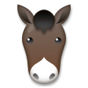 LG horse face emoji image