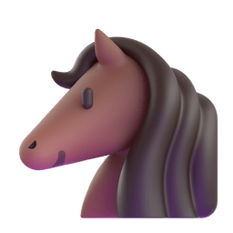 Microsoft Teams horse face emoji image
