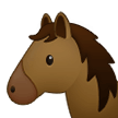 Samsung horse face emoji image