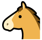 SoftBank horse face emoji image