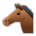 Sony Playstation horse face emoji image