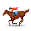 Samsung horse racing emoji image