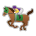Sony Playstation horse racing emoji image