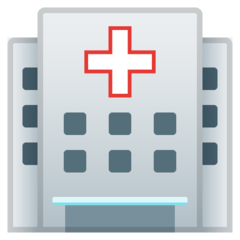 Google hospital emoji image