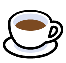 SoftBank hot beverage emoji image