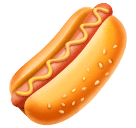 Huawei hot dog emoji image