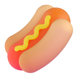 Microsoft Teams hot dog emoji image