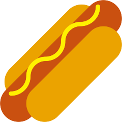Skype hot dog emoji image