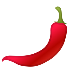 Google hot pepper emoji image