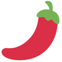 Twitter hot pepper emoji image