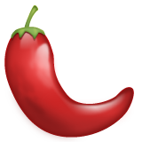 Whatsapp hot pepper emoji image
