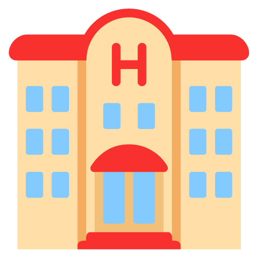 Microsoft hotel emoji image