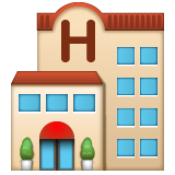 Whatsapp hotel emoji image