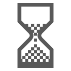 au by KDDI hourglass emoji image