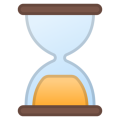 Google hourglass emoji image