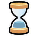SoftBank hourglass emoji image