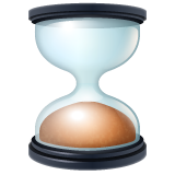 Whatsapp hourglass emoji image