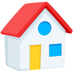 Facebook Messenger house building emoji image