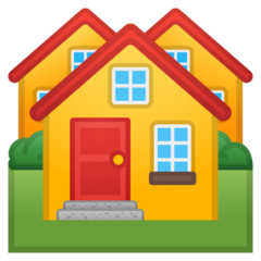 Google house buildings emoji image