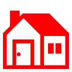 au by KDDI house with garden emoji image