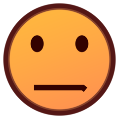 Emojidex hushed face emoji image