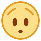 HTC hushed face emoji image