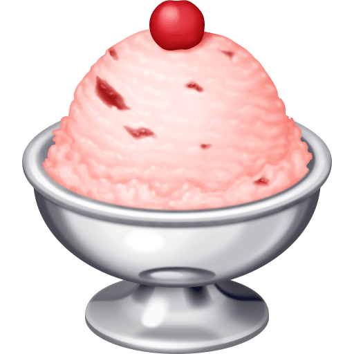 Facebook ice cream emoji image