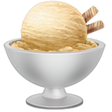IOS/Apple ice cream emoji image