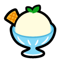 SoftBank ice cream emoji image