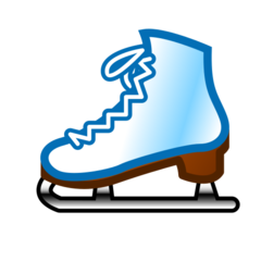 Emojidex ice skate emoji image