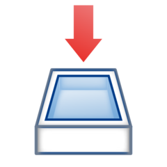 Emojidex inbox tray emoji image