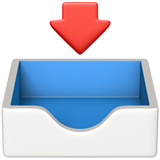 IOS/Apple inbox tray emoji image