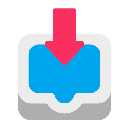 Microsoft inbox tray emoji image