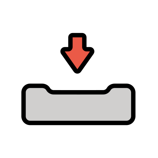 Openmoji inbox tray emoji image