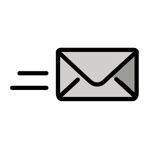 Openmoji incoming envelope emoji image
