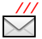 SoftBank incoming envelope emoji image