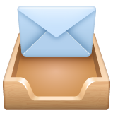 Whatsapp incoming envelope emoji image