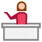 HTC information desk person emoji image