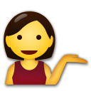 LG information desk person emoji image