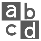 au by KDDI input symbol for latin small letters emoji image