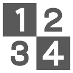 au by KDDI input symbol for numbers emoji image