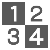 Docomo input symbol for numbers emoji image