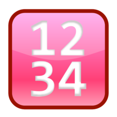 Emojidex input symbol for numbers emoji image