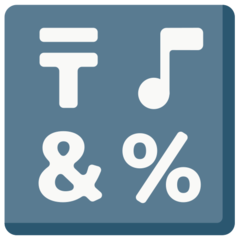 Mozilla input symbol for symbols emoji image