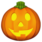 IOS/Apple jack-o-lantern emoji image