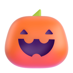 Microsoft Teams jack-o-lantern emoji image