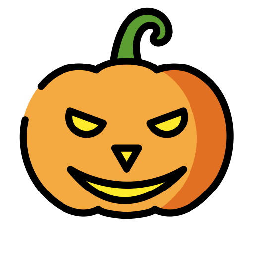 Openmoji jack-o-lantern emoji image