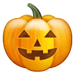 Samsung jack-o-lantern emoji image