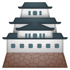 Google japanese castle emoji image