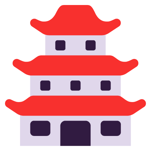 Microsoft japanese castle emoji image